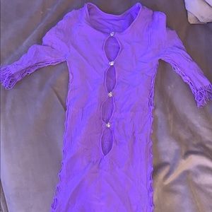 Poster girl lilac dress one size fits most up to size 14 women’s